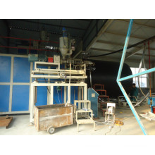 China Large Diameter PE Winding Drain Pipe Machine / PE PIPE PRODUCTION LINE